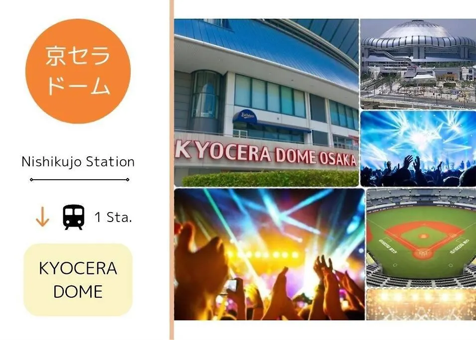701 Residential Hotel Alex Usjまで1駅5分 Osaka 0*,  Giappone